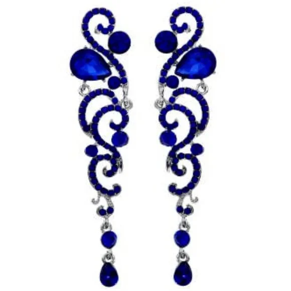 prom flowers for royal blue dress Exclusive After Party Tier Dress In Royal Blue – Impressions Online Boutique main image 1